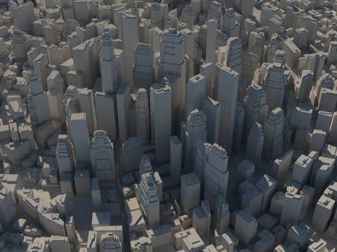 City 122 3Dモデル