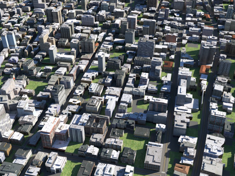 City 123 3D Модель