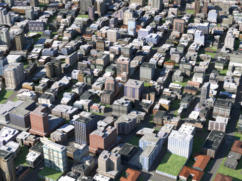City 123 3D मॉडल