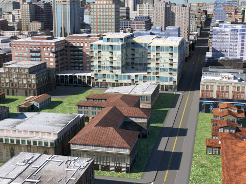 City 123 3D Model