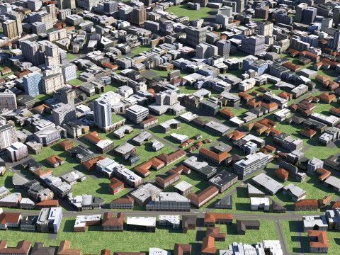 City 123 3D Model
