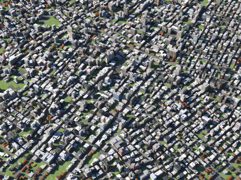 City 123 3D Model
