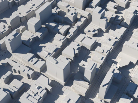 City 123 3D Model
