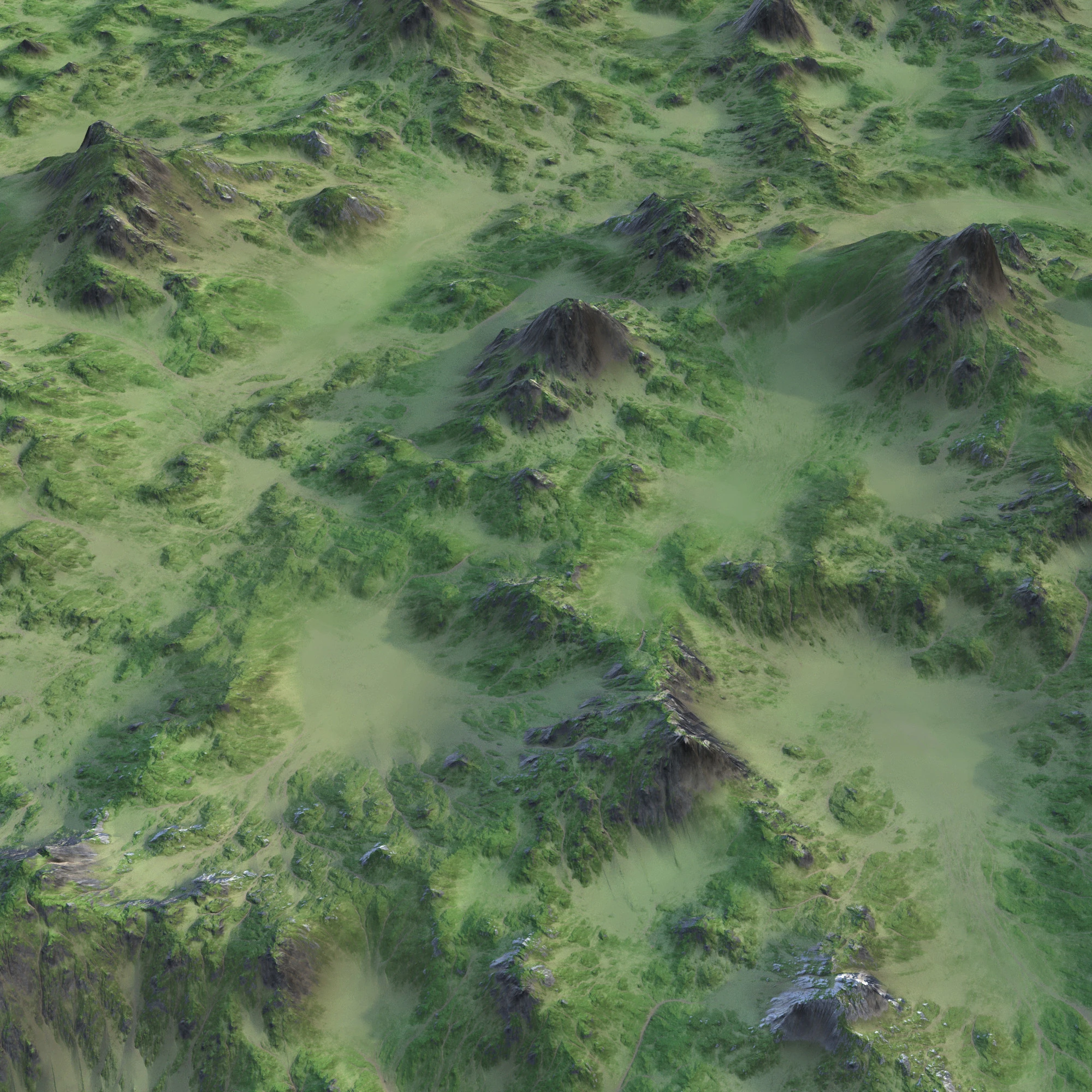 Landscape 139 3D Model .c4d .max .obj .3ds .fbx .stl .blend 