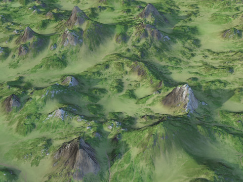 Пейзаж 139 3D Модель