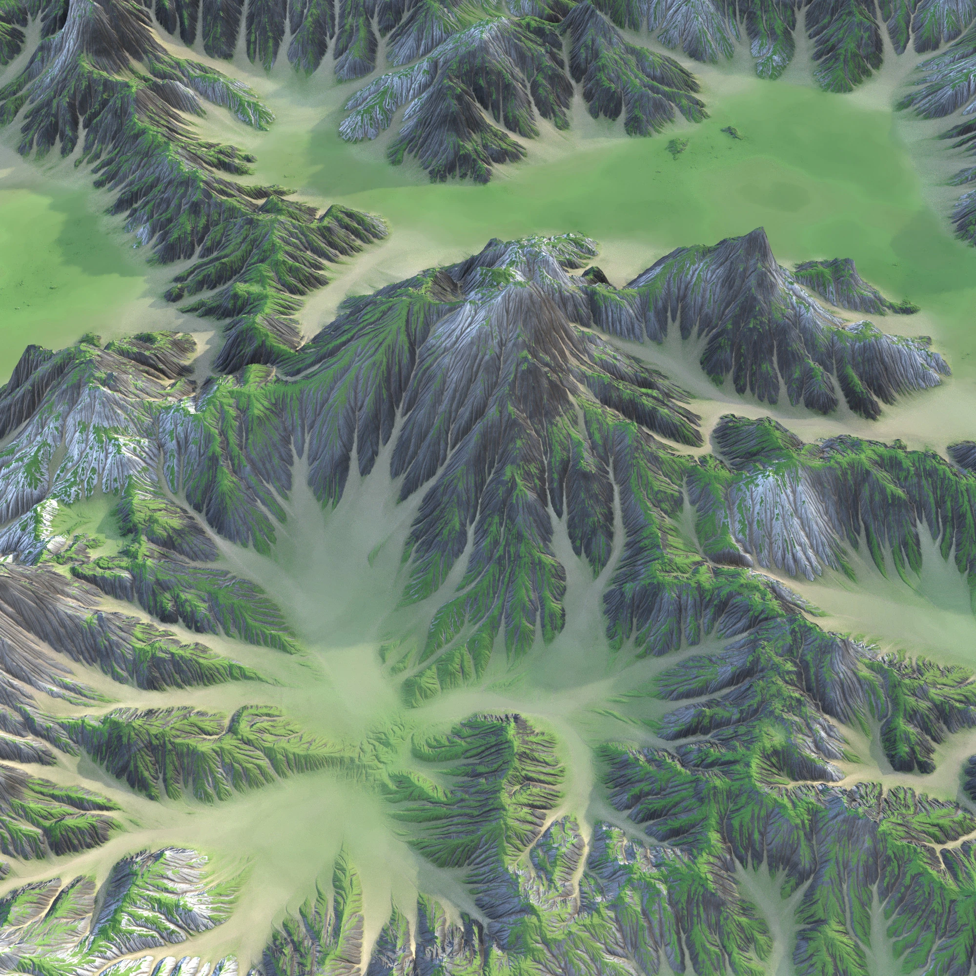 Landscape 140 3D Model .c4d .max .obj .3ds .fbx .stl .blend 