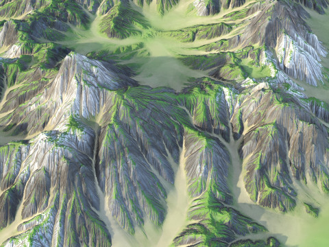 Paisaje 140 Modelo 3D