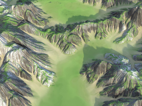 Paisaje 140 Modelo 3D