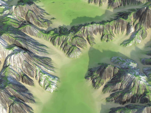 Landscape 140 3D Model