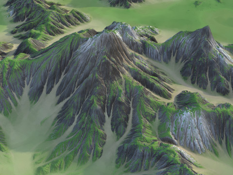 Paisaje 140 Modelo 3D