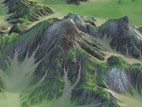 Landscape 140 3D Model