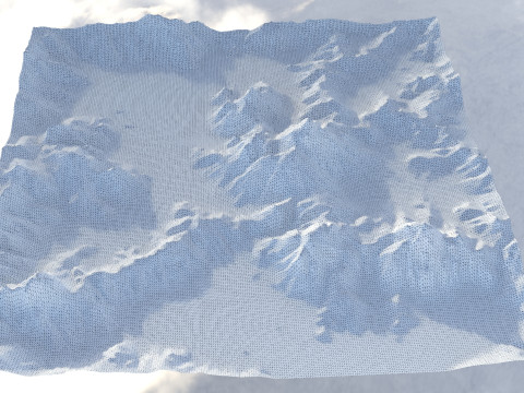 Paisaje 140 Modelo 3D