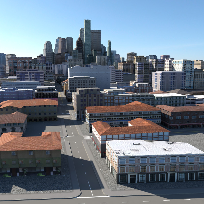 シティ125 3Dモデル .c4d .max .obj .3ds .fbx .stl .blend 