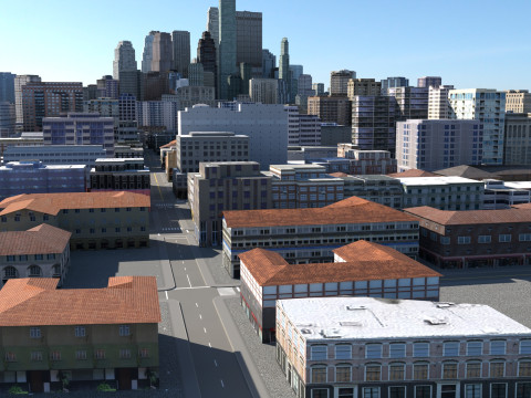 도시 125 3D 모델