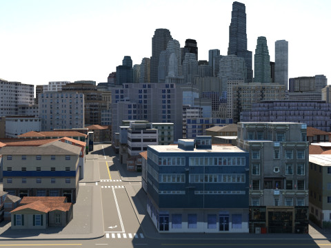 Citt&agrave; 126 Modello 3D