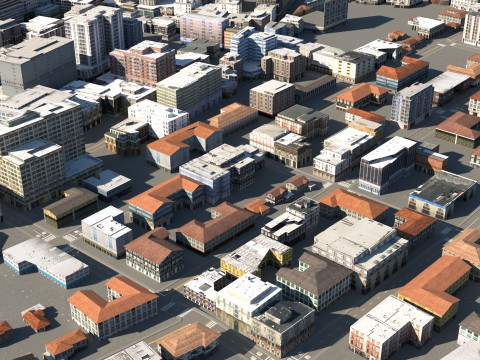 Citt&agrave; 126 Modello 3D