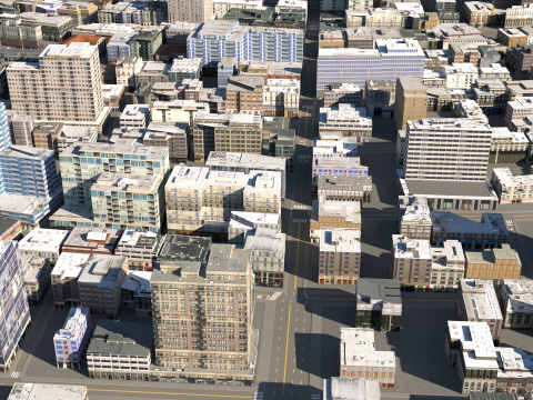 Citt&agrave; 126 Modello 3D