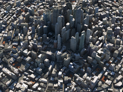 Citt&agrave; 126 Modello 3D