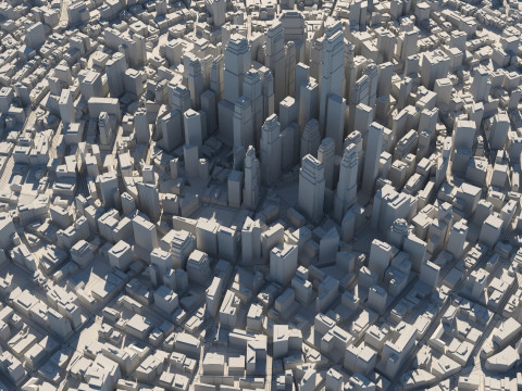 Citt&agrave; 126 Modello 3D