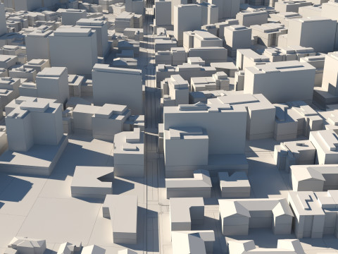 Citt&agrave; 126 Modello 3D