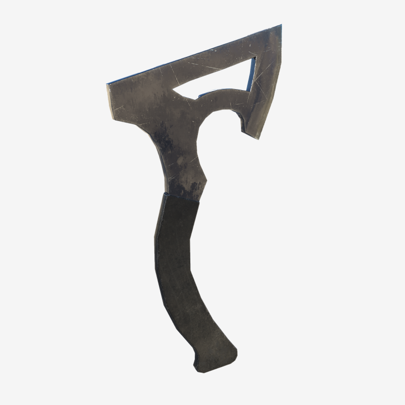 Axe 01 3D Model .c4d .max .obj .3ds .fbx .stl .blend