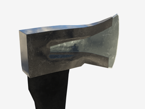 Сокира 05 3D Модель