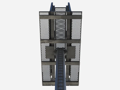 Advertising Billboard 01 3D Model
