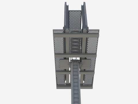 Advertising Billboard 01 3D Model