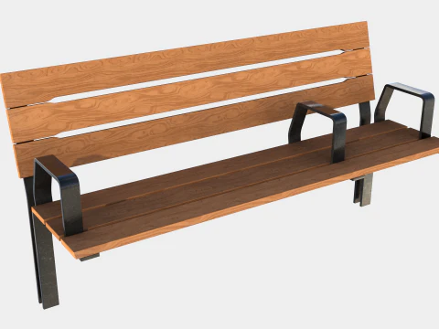 Bankpaket 01 3D Modell