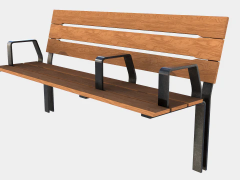 Bankpaket 01 3D Modell