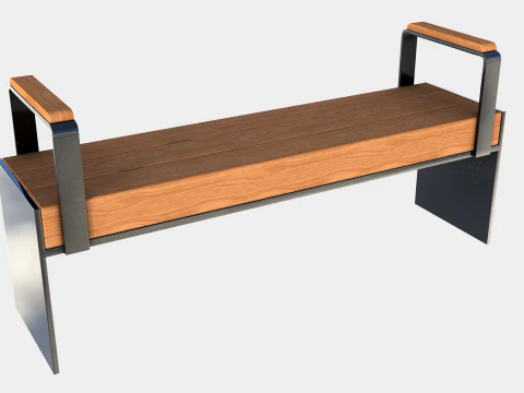 Bankpaket 01 3D Modell