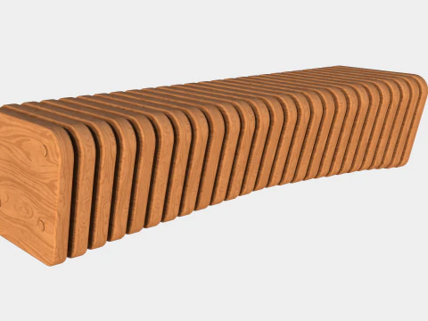 Bankpaket 01 3D Modell