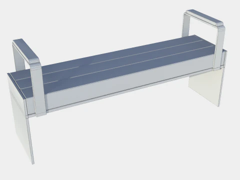 Bankpaket 01 3D Modell