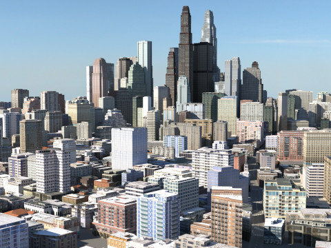 City 127 3D Model