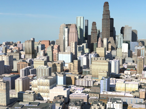 City 127 3D Model