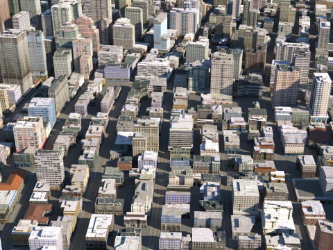 City 127 3D Model