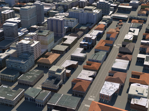 City 127 3D Model