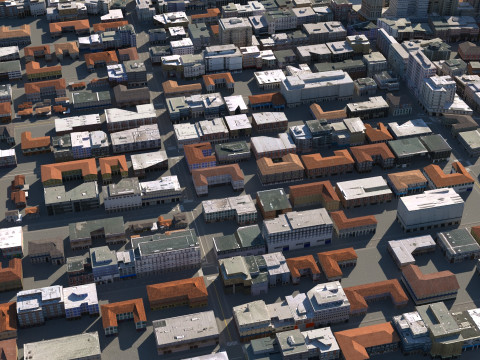 City 127 3D Model