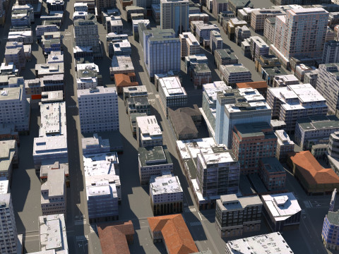 City 127 3D Model