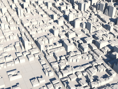 City 127 3D Model