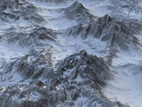 풍경 143 3D 모델