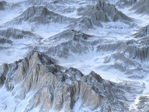 풍경 143 3D 모델