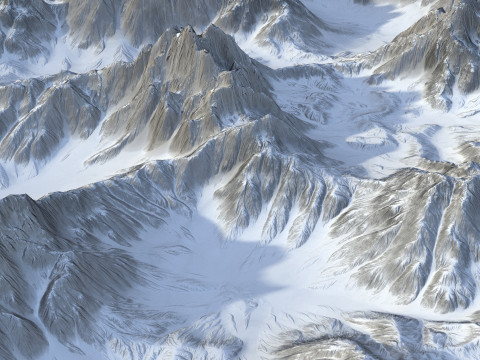 풍경 143 3D 모델