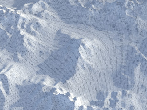 풍경 143 3D 모델