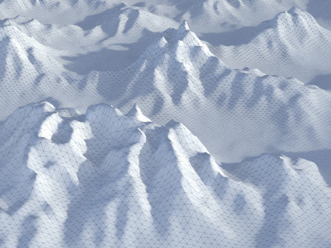 풍경 143 3D 모델