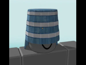 倒置渔夫帽 3D 模型