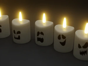 Halloween Pumpkin Pack Collection 3D Model