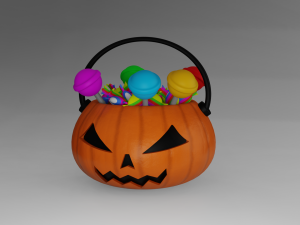 Halloween Pumpkin Pack Collection Modelo 3D