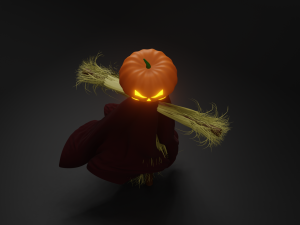 Halloween Scare Crow 3Dモデル