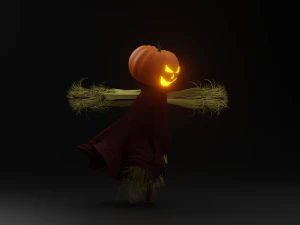 Halloween Scare Crow 3D Model